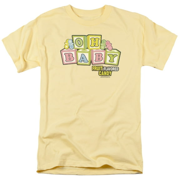 Dubble Bubble Oh Baby S/S Adult 18/1 T-Shirt Banana