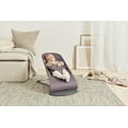 thumbnail image 3 of BabyBjorn Bouncer Bliss, Dark grey frame, Cotton, Classic quilt, Dark purple, 3 of 8