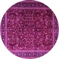 thumbnail image 1 of Ahgly Company Indoor Round Persian Pink Traditional Area Rugs, 3' Round, 1 of 4