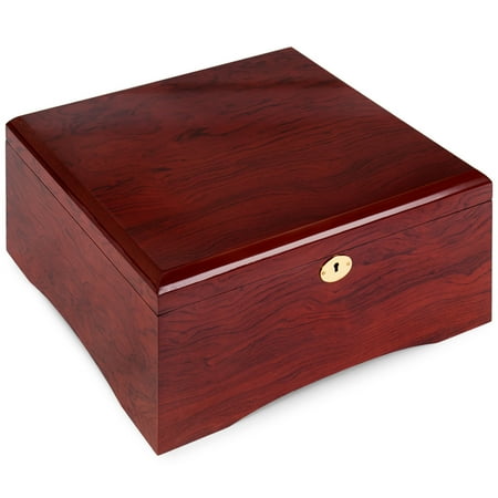 UPC: 0753569809064 | 750 Ct Glossy Wooden Mahogany Case