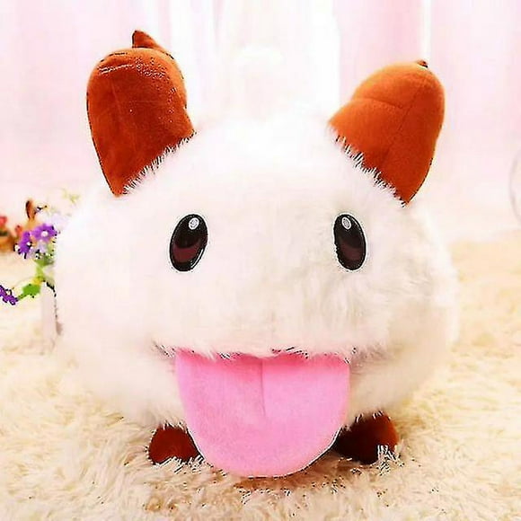 25cm League of Heroes Ice and Snow Festival LOL Doll Poro Plush Stuffed Doll Customized Soft Toy Cute Game Baby Toy