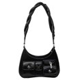 thumbnail image 1 of 9215 Bolso para Axila Moto Bolso Bandolera Multibolsillos Alta Gama Y Moderno (Negro), 1 of 9