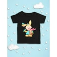 thumbnail image 3 of Rabbit Holding A Basket T-Shirt Infant -Image by Shutterstock,  6 Months, 3 of 4