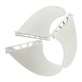 thumbnail image 4 of 3x Aletas de tabla de surf de liberación rápida Reemplazo Profesional Premium Portátil Accesorio de alto rendimiento Fácil de instalar Blanco, 4 of 8