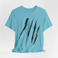 thumbnail image 6 of Effete Feline Claw Marks Scratch Unisex Jersey Short Sleeve Tee, 6 of 29
