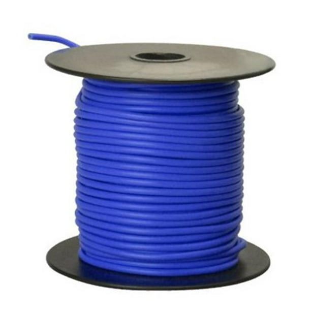Coleman Cable 55668223 100 ft. 16 Gauge Primary Wire Blue