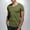 Army Green, variant on Cotton T Shirts Men's T-Shirts Big And Tall Muscle T shirts V-Neck Short Sleeve Blue Plain Tshirts for Men,L