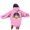 Pink, variant on Women's Oktoberfest Printed Drop Shoulder Hoodie for Everyday Wear and Casual in Autumn/Winter Season Black S