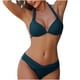 thumbnail image 1 of Traje de baño para mujer, estilo bikini de Europa y América, con efecto lavado, para mujer., 1 of 6