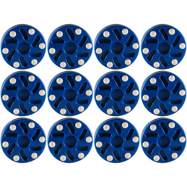 TronX Roller Hockey Puck (12Pack) (Blue)