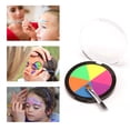 thumbnail image 2 of Graflsoa 6-Color Water-Soluble Face Paint Palette for Halloween, Compact Round Design, 21cm Size, Lightweight 60g Kit, 2 of 6