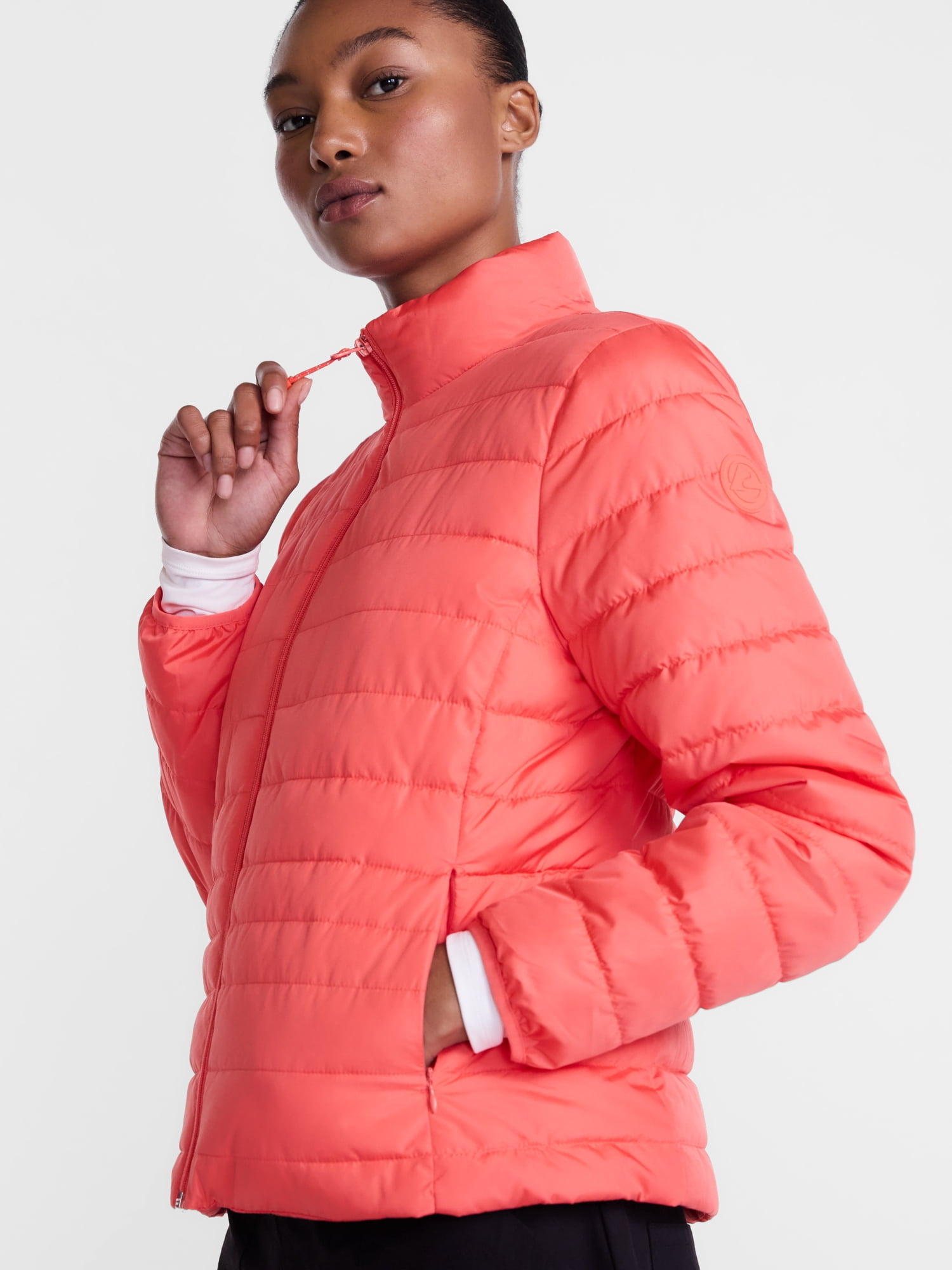 Ozark Trail Women's and Women's Plus Puffer Jacket, Sizes XS-3X