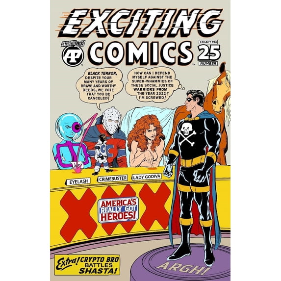 Exciting Comics (Antarctic) #25A VF ; Antarctic Comic Book