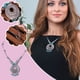 thumbnail image 1 of Xihbxyly Almacén de liquidación Collar de girasol y turquesa, joyería, regias exquisiteces de damas y niñas., 1 of 7