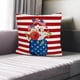 thumbnail image 1 of 4th Of July Cushion Covers , Stars Flag Patriotic Cushion Covers, 4th Of July Decor For For Sofa Bedroom Home Decor, 1 of 6