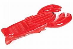 lobster inflatable pool toy