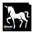 thumbnail image 2 of Glimmer Body Art Glitter Tattoo Stencils Unicorn (5/pack), 2 of 2