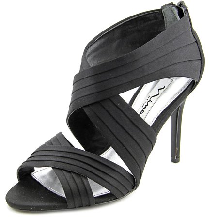 UPC 716142569052 product image for Nina Melizza Women US 9 Black Sandals | upcitemdb.com