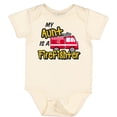 thumbnail image 3 of Inktastic My Aunt is a Firefighter with Fire Truck Boys or Girls Baby Bodysuit, 3 of 5