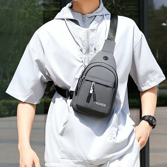 Fiudx Riñonera con Cremallera Horizontal, Impermeable, para Deportes Al Aire Libre, Correa Ajustable y Ampliable, Práctico Bolsillo Frontal con Cremallera, Ideal para Viajes, Running y Ocio, Multiuso