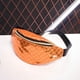 thumbnail image 1 of Bolsa Bolso de pecho de cuero brillante para mujer, bandolera de hombro tipo Fanny informal (naranja) Tmvgtek Para estrenar, 1 of 5