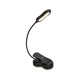 thumbnail image 1 of wonima02 Rechargeable Book Light: Clip on LED Book Light for Reading in Bed -Adjustable 3 Color x 3 Brightness -60 Hours Eye Care Reading -Lightweight & Portable for Bed &Travel (Black), 1 of 1