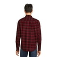 thumbnail image 6 of George Men's Long Sleeve Flannel Shirt, Sizes XS-3XLT, 6 of 8