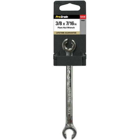 

Pro-Grade 11401 0.43 x 0.37 in. Flare Nut Wrench