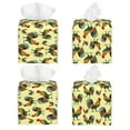 thumbnail image 2 of Naloa Roosters In Farm Tissue Box Cover Leather Tissue Holder Square Facial Tissue Case for Bathroom, Vanity Countertop, Tabletop, Car, 2 of 7