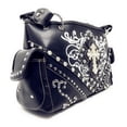 thumbnail image 3 of Premium Rhinestone Cross Western Embroidered Handbag Purse in 6 colors, 3 of 4