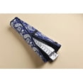 thumbnail image 3 of American Mahjong game Set - Blue Paisley Soft Bag 166 Premium Tiles with 4 All-in-One RackPushers,100 chips,1 Wind Indicator, English Manual - Easy carry Full Size complete Western Mah Jongg, 3 of 9