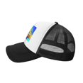 thumbnail image 3 of Stumble Guys Unisex Baseball Cap Mesh Splicing Design Ponytail Hollow Out Sun Hat, 3 of 5