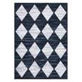 thumbnail image 2 of ZACOO 5'x7' Area Rug Indoor Floor Cover Carpet for Bedroom Machine Washable Rug Indoor Foldable Accent Rug for Living Room Bedroom Dining Room, Navy Blue, 2 of 8