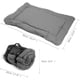 thumbnail image 5 of Cama plegable e impermeable para perros, fácil de limpiar, jaula y más. Apta para uso exterior, 90 x 60 cm (gris)., 5 of 5