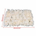 thumbnail image 3 of 6pcs 40x60cm Artificial Fake Flower Wall Panel Banquet Wedding & Party & Shop Window Decor Floral wall Background Panels, 3 of 16