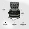 thumbnail image 3 of Master Mechanic 205 Piece Mechanics SAE Metric Socket & Tool Set with Case, 3 of 6