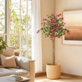 thumbnail image 1 of Qinaqin 5FT Artificial Bougainvillea Tree con Madera Trunk y Rosa Flowers para Indoor Outdoor Use, 1 of 6