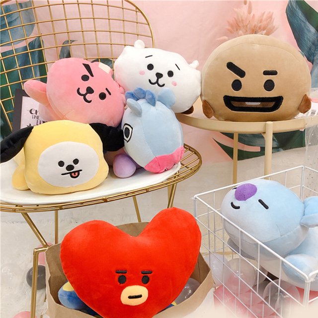Gwong Juguete 1pc 35 cm KPOP BTS TATA COOLORIA SOFT SOFTLINT MUÑA RELLADO DE MUÑA DE TRABAJA DE SOFA DE SOFA Gwong 30002911