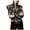 Black - deepblack, variant on Bar Iii Womens Ruffled Jacket