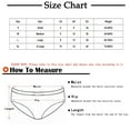 thumbnail image 3 of Jwputqe&nbsp;Thongs for Women,Thongs,Thong Panties,Breathable,Fitted,Solid,Low Waist,Polyester，Spandex ,Red,S(US:4), 3 of 3