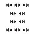 thumbnail image 1 of Minnieouse Almohadillas para la nariz Almohadillas para realzar gafas resistentes al desgaste Pegatinas para gafas de sol de fuerte viscosidad Fácil Type2 NO2, 1 of 6