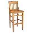 thumbnail image 1 of Tabouret de Bar d'École en Cerise, 1 of 2