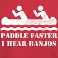 thumbnail image 3 of CafePress - Paddle Faster I Hear Banjos Dark T Shirt - Men's Classic Graphic Cotton T-Shirt, 3 of 4