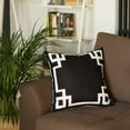 thumbnail image 4 of Black and White Geometric Decorative Throw Pillow Cover, 4 of 6