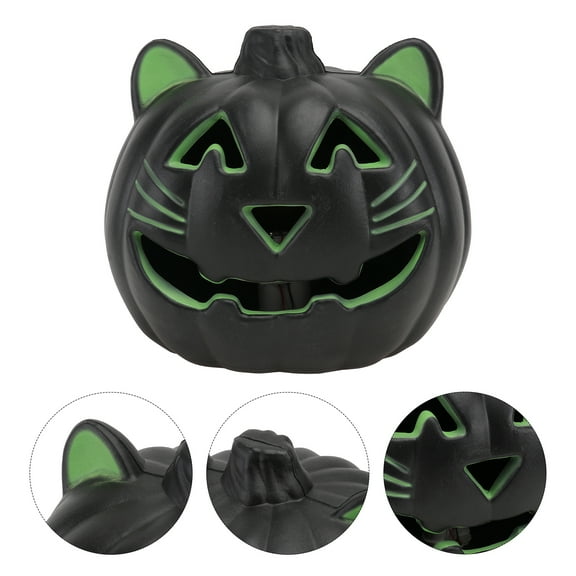 LED Pumpkin Halloween Spooky Lights,Halloween Night Light Decorations 7.8x8.6In