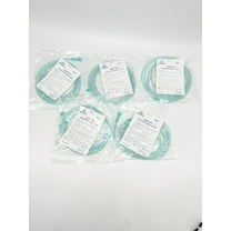 Medical Sales Supply Stay Soft Adult Nasal Cannula with 7ft Soft Green, Universal Connector, Kink Resistant, Lightweight Tubing (5 Pack)