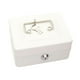 thumbnail image 1 of Hucha con cerradura, organizador de dinero, contenedor, pequeña caja de almacenamiento, del tesoro, alcancía para adultos, para niños Blanco, 1 of 8