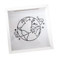 thumbnail image 1 of DOLITY Shadow Box Compact Sturdy Display Case for Concert Stub Photo Storage Stamps 29cmx29cmx4.5cm, 1 of 9