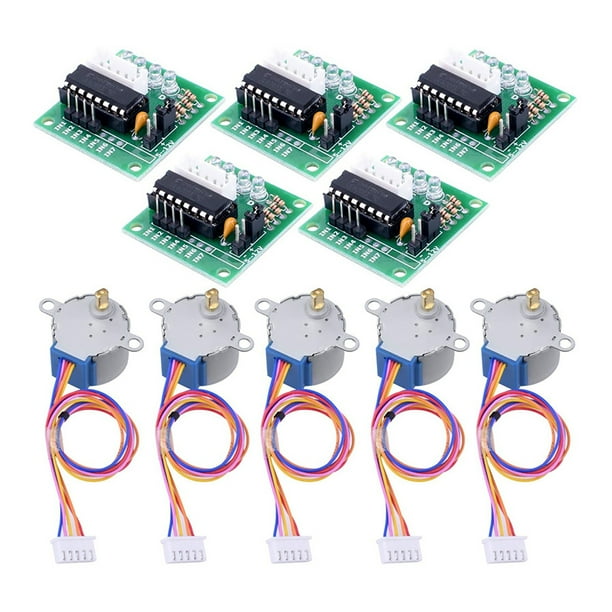 Ciclomotores De 50 CC Moteur Pas A Pas 28BYJ-48 5V Reducteur Module Uln2003 4 Phases H 996199