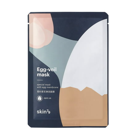 Skin 79 Egg Veil Membrane Mask - Option : 1 Pc (Best Testosterone Treatment Options)